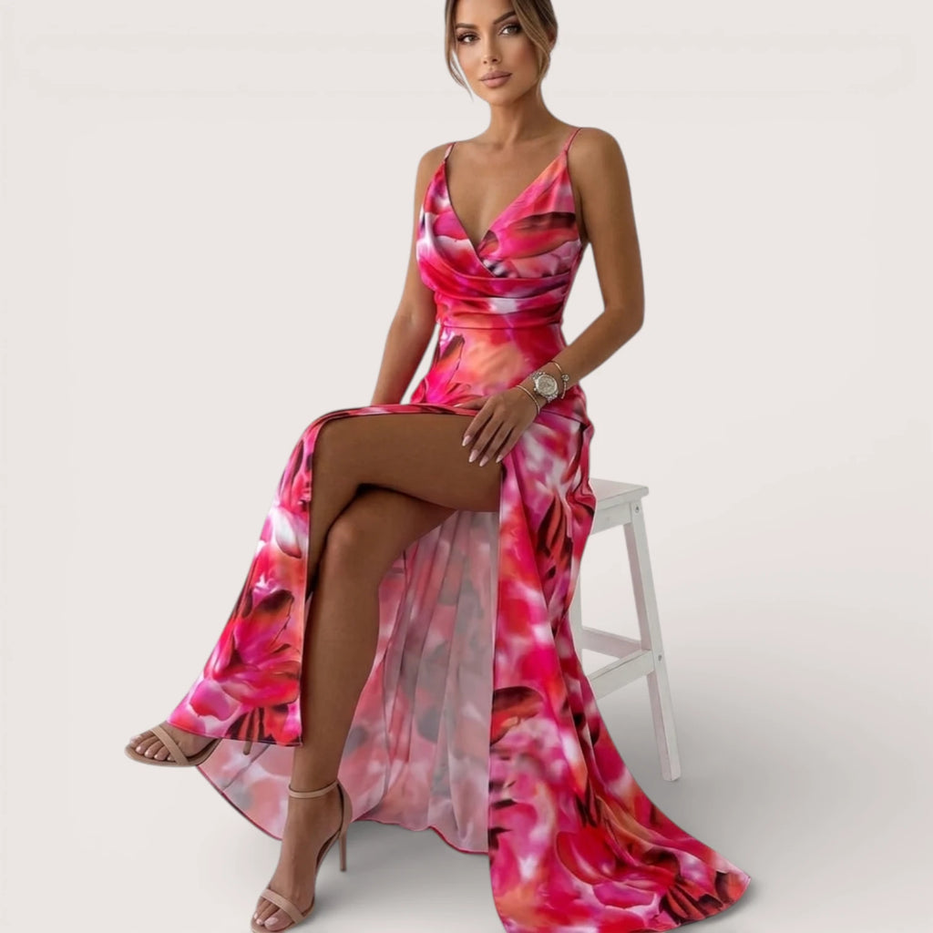 Maribelle | Women’s Floral Wrap Maxi Dress