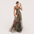 Cressida | Women’s Watercolour Print Maxi Dress