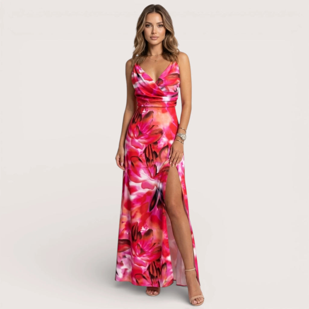 Maribelle | Women’s Floral Wrap Maxi Dress