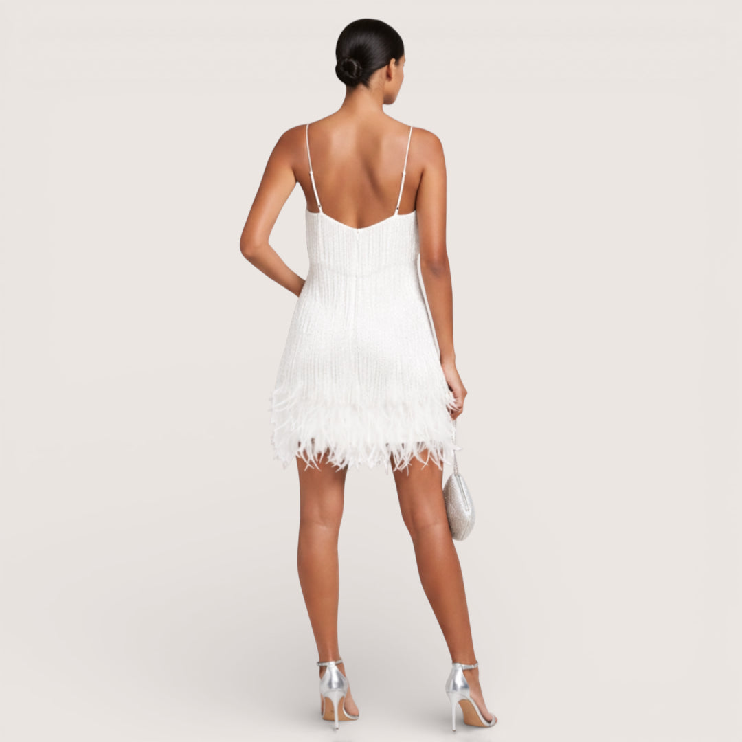 Elanor | Women’s Fringe Hem Mini Dress