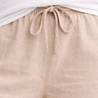 Clara | Women’s Linen Drawstring Shorts