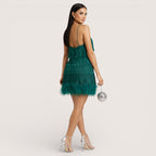 Elanor | Women’s Fringe Hem Mini Dress