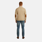 Nelson | Cable Knit Quarter-Zip Sweater