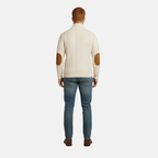 Nelson | Cable Knit Quarter-Zip Sweater