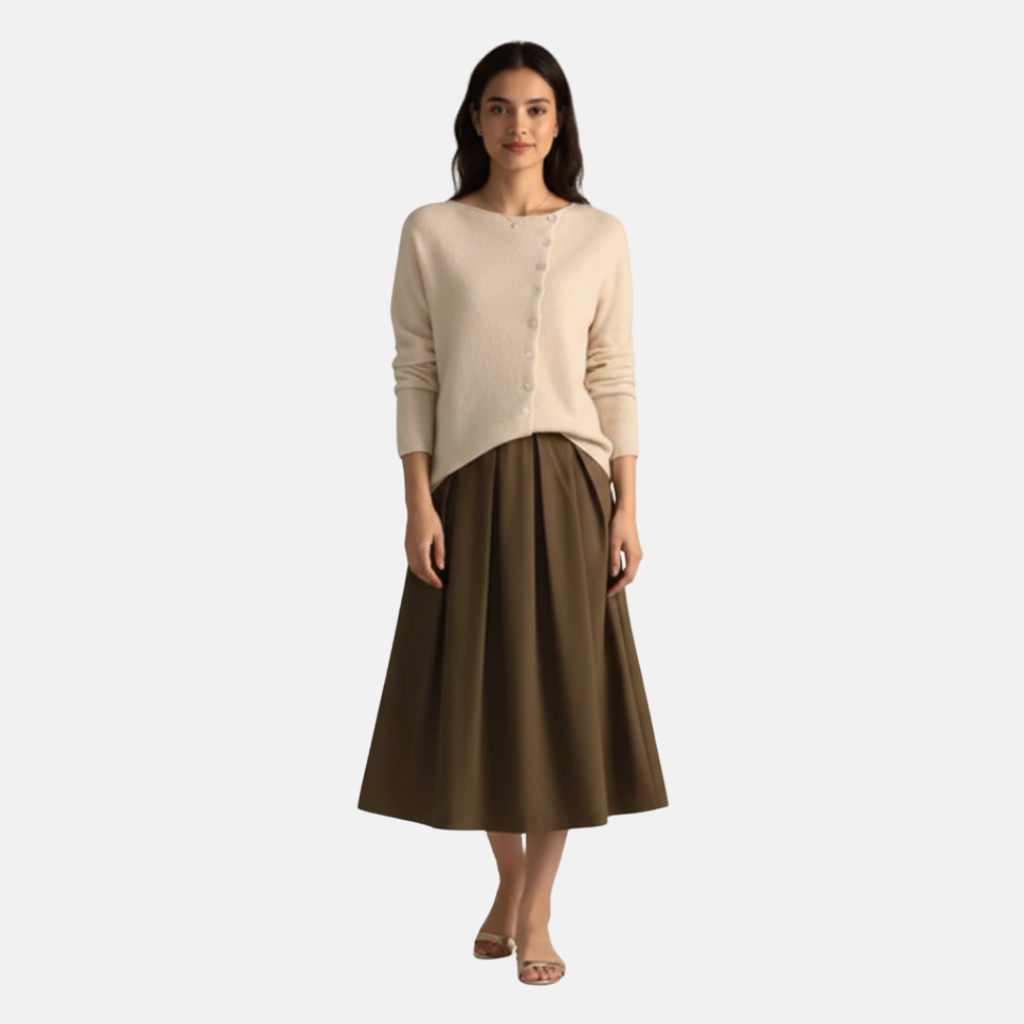 Lola | Asymmetric Button Cardigan