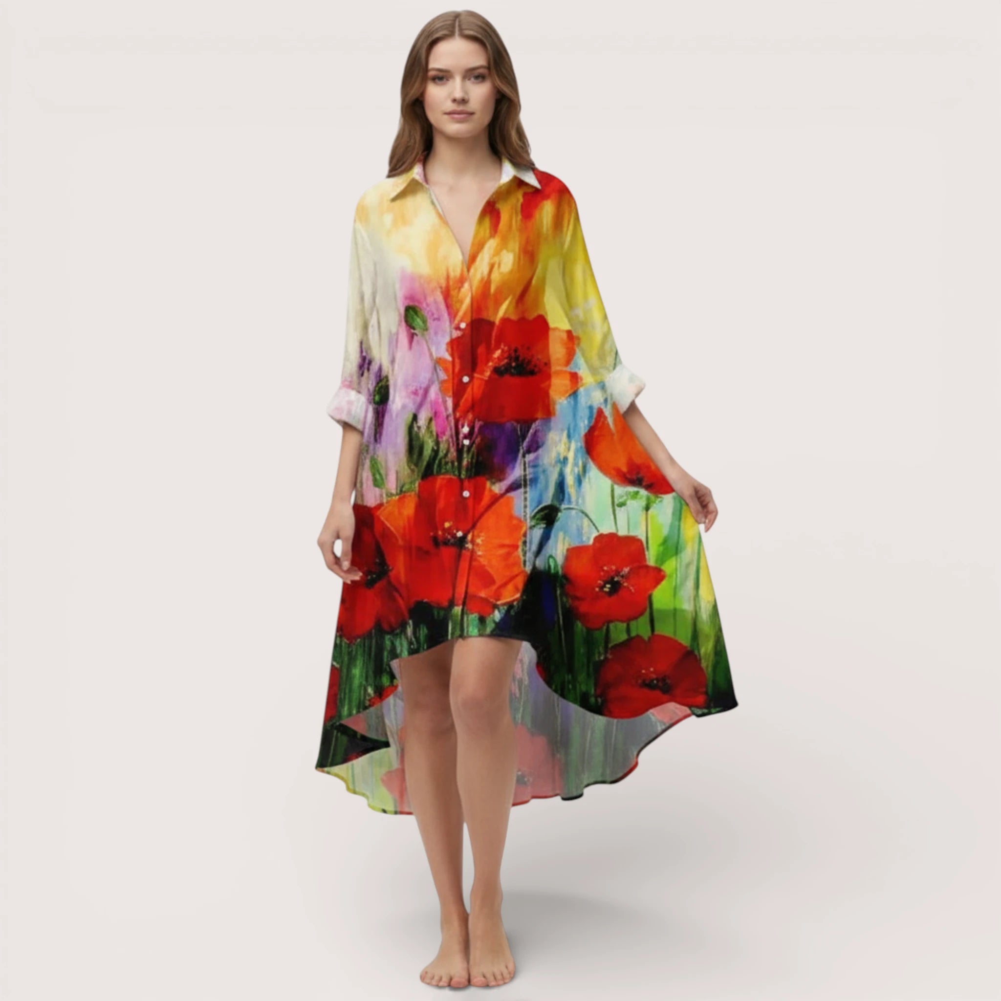 Isadora | Women’s Printed Kaftan Dress