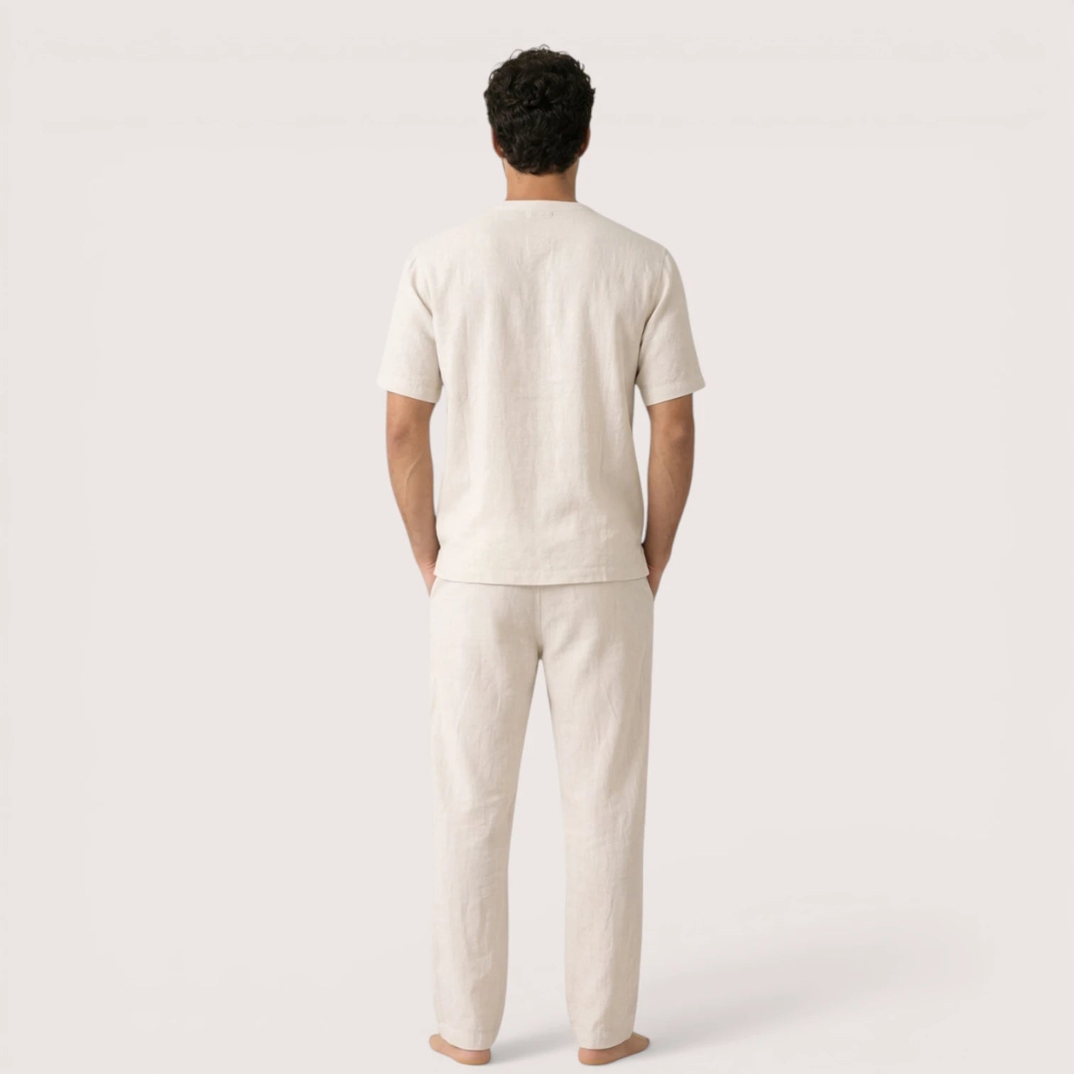 Rafferty | Men’s Cotton‑Linen Summer Shirt & Trousers Set