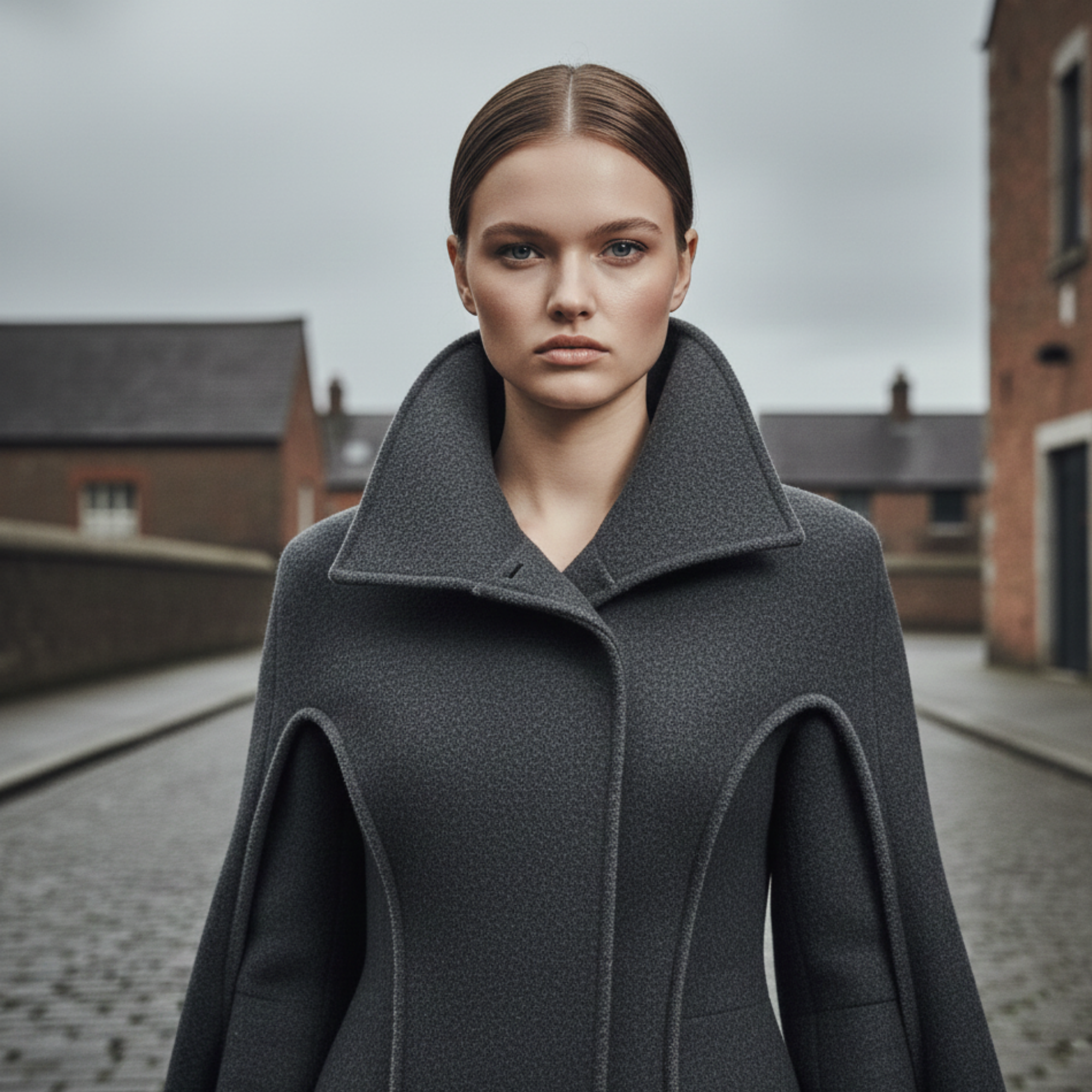 The Hera | Women’s Architectural Sculpted Coat