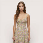 Liana | Women’s Floral Corset Midi Dress