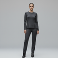 The Iris | Women’s Panelled Peplum Knit Set