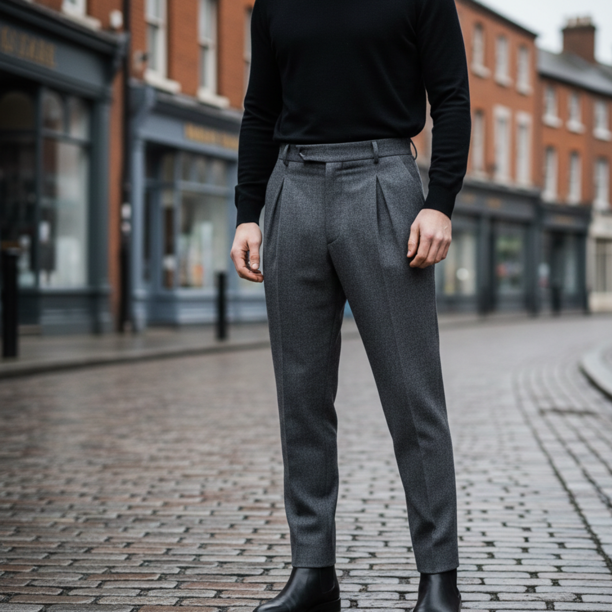 Rowin | Men’s Turtleneck Sweater for Everyday Wear