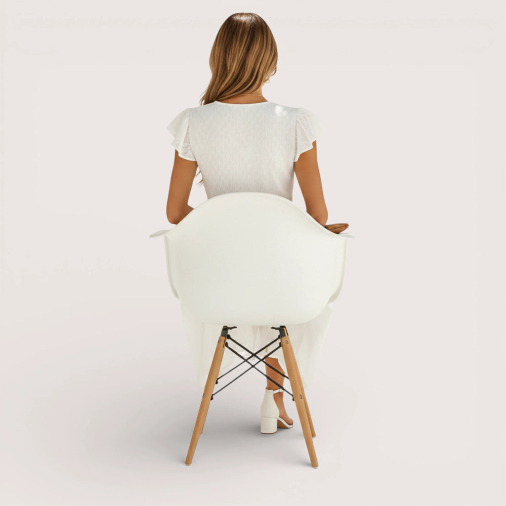 Ava | Flutter Sleeve Midi Dress