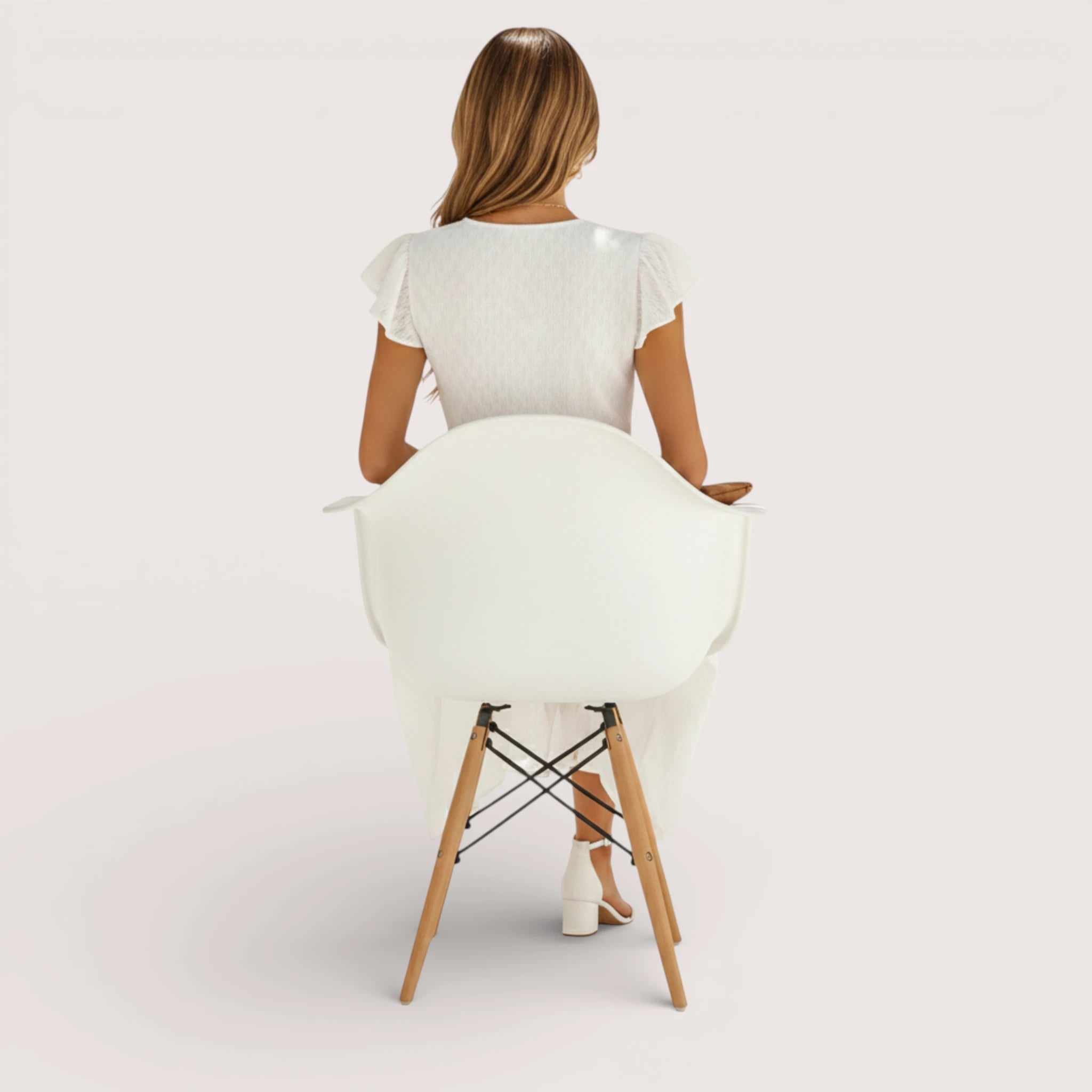 Ava | Flutter Sleeve Midi Dress