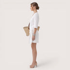 Amara | Women’s Linen Wrap Mini Dress
