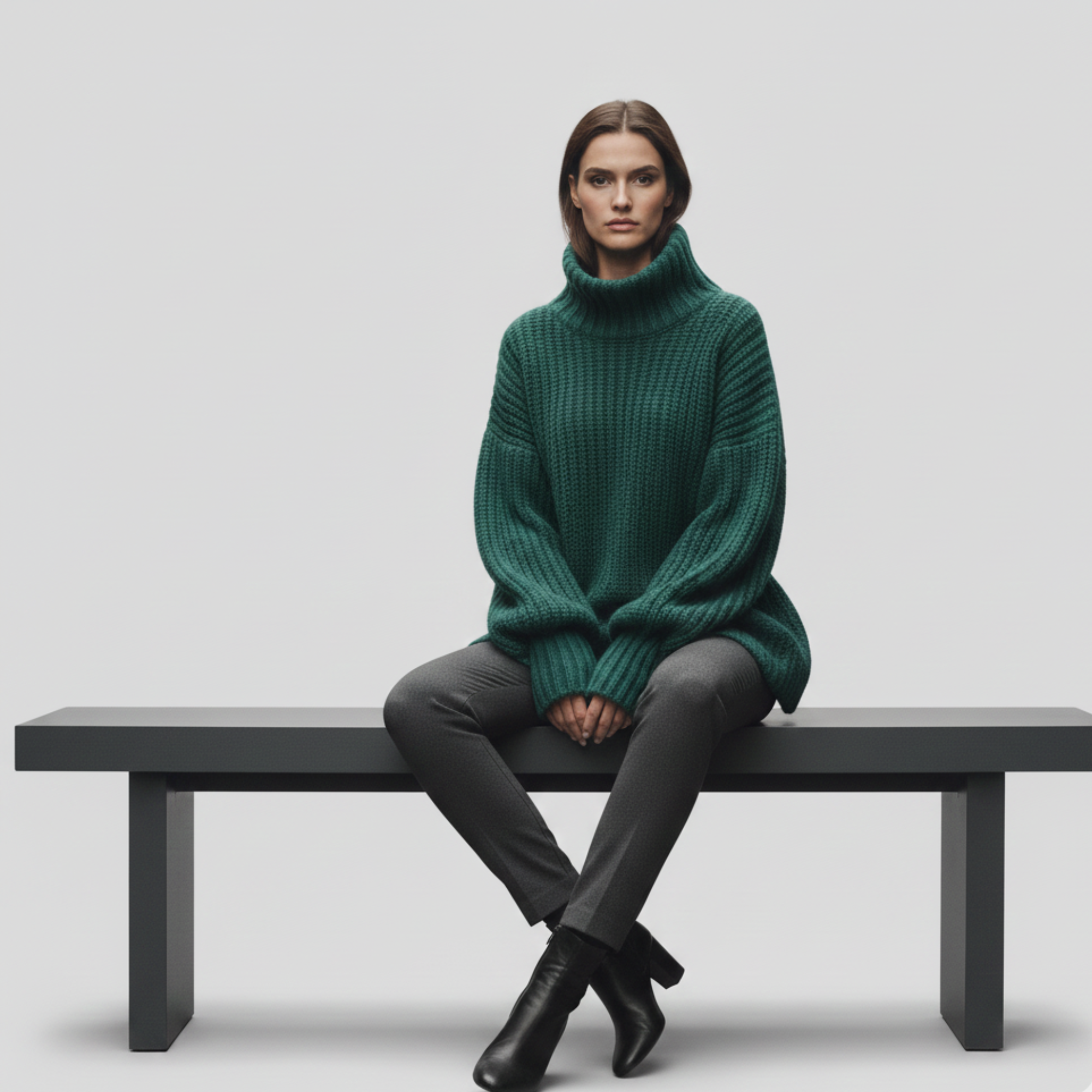 Elara | Women’s Oversized Turtleneck