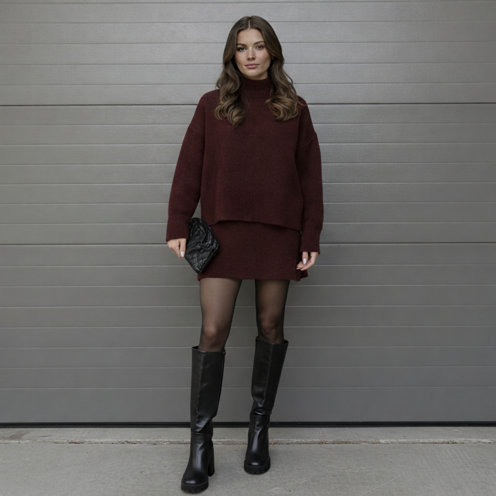 Bella | Premium Wool Blend Knit Set