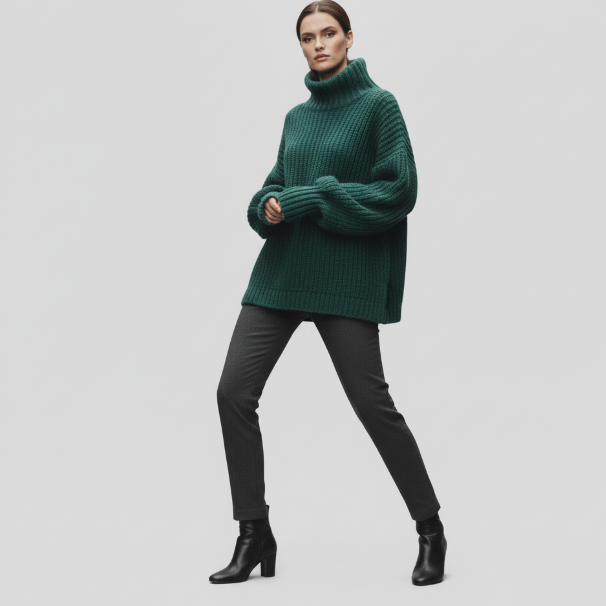 Elara | Women’s Oversized Turtleneck