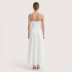 Liora | Floral Pattern Sleeveless Maxi Dress