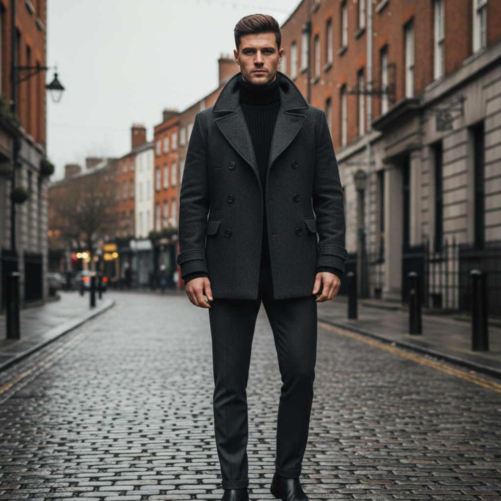 Arden | Men’s Long Coat for Everyday Wear