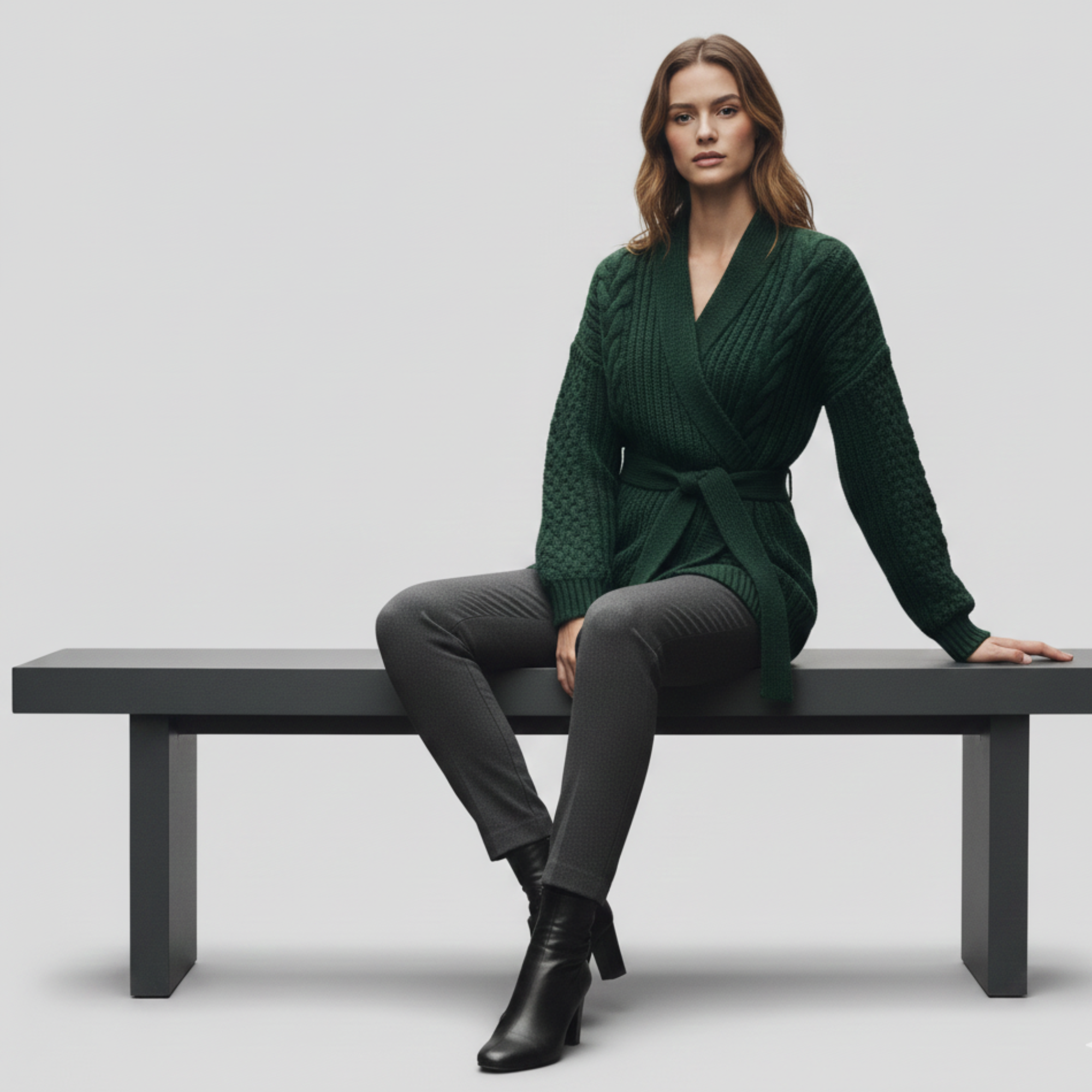 Lyra | Women’s Belted Wrap Cardigan