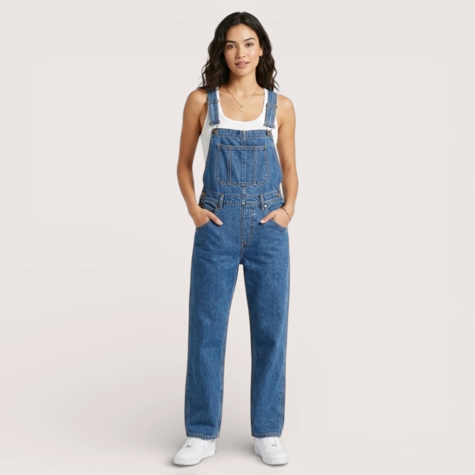 Elowyn | Women’s Classic Denim Dungarees