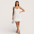 Elanor | Women’s Fringe Hem Mini Dress