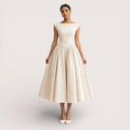 Valerina | Women’s Elegant Fit & Flare Midi Dress