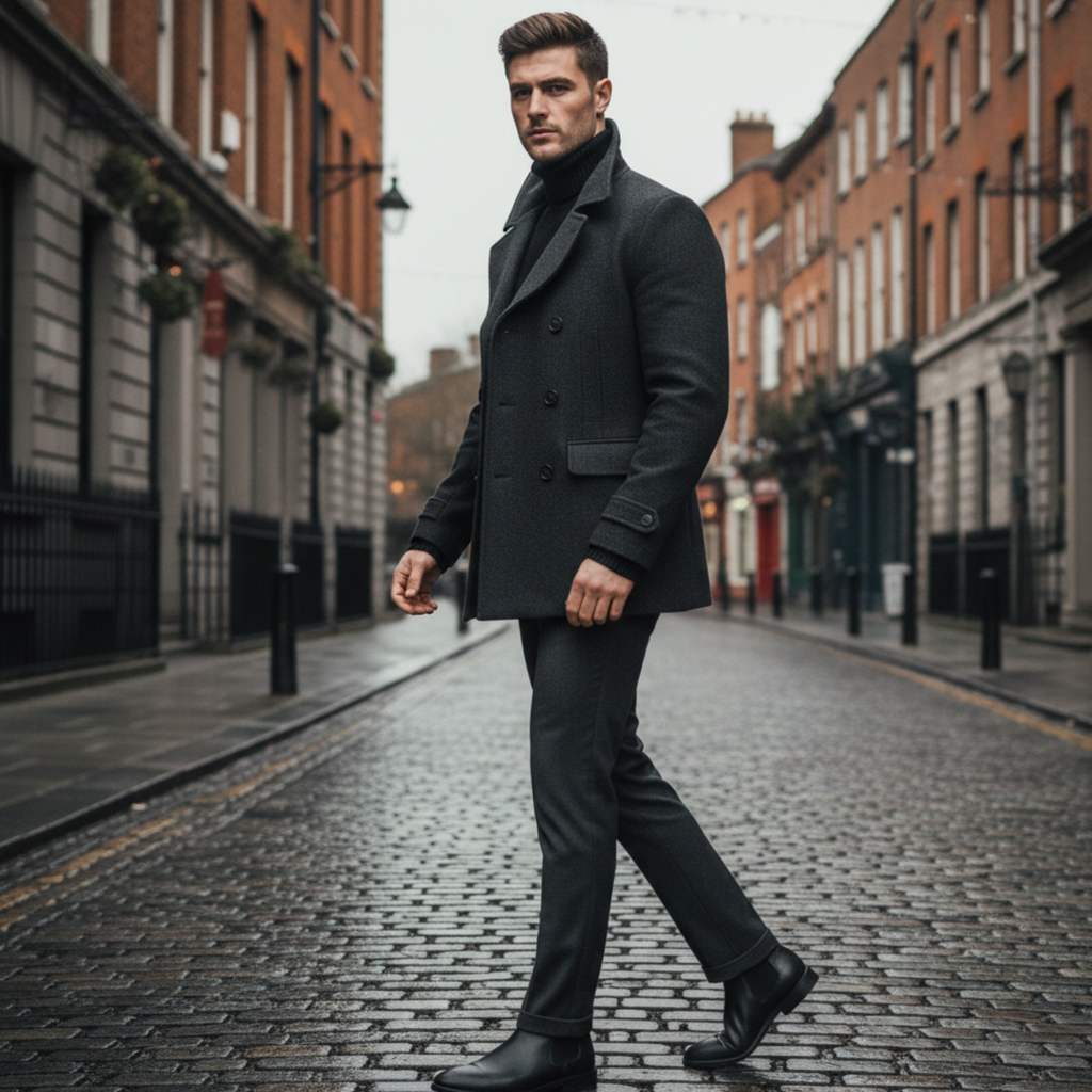 Arden | Men’s Long Coat for Everyday Wear