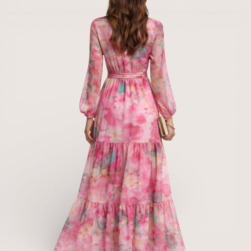 Alessia | Women’s Floral Wrap Maxi Dress