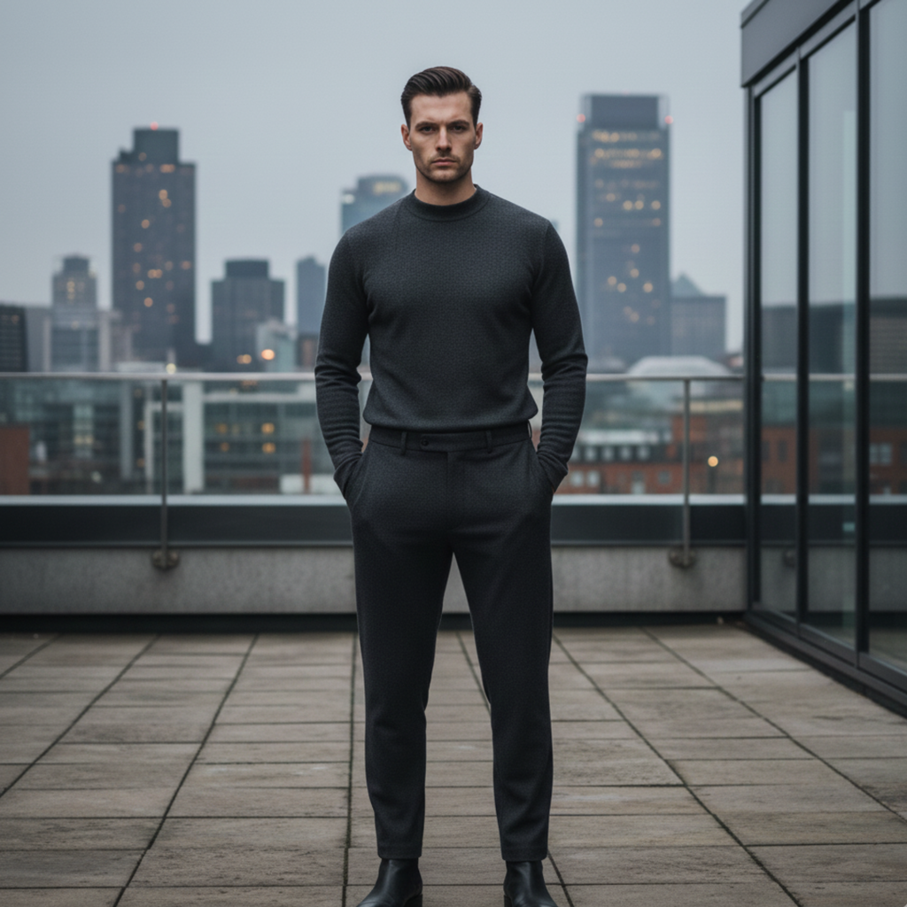 Calder | Men’s Knit Crewneck Sweater