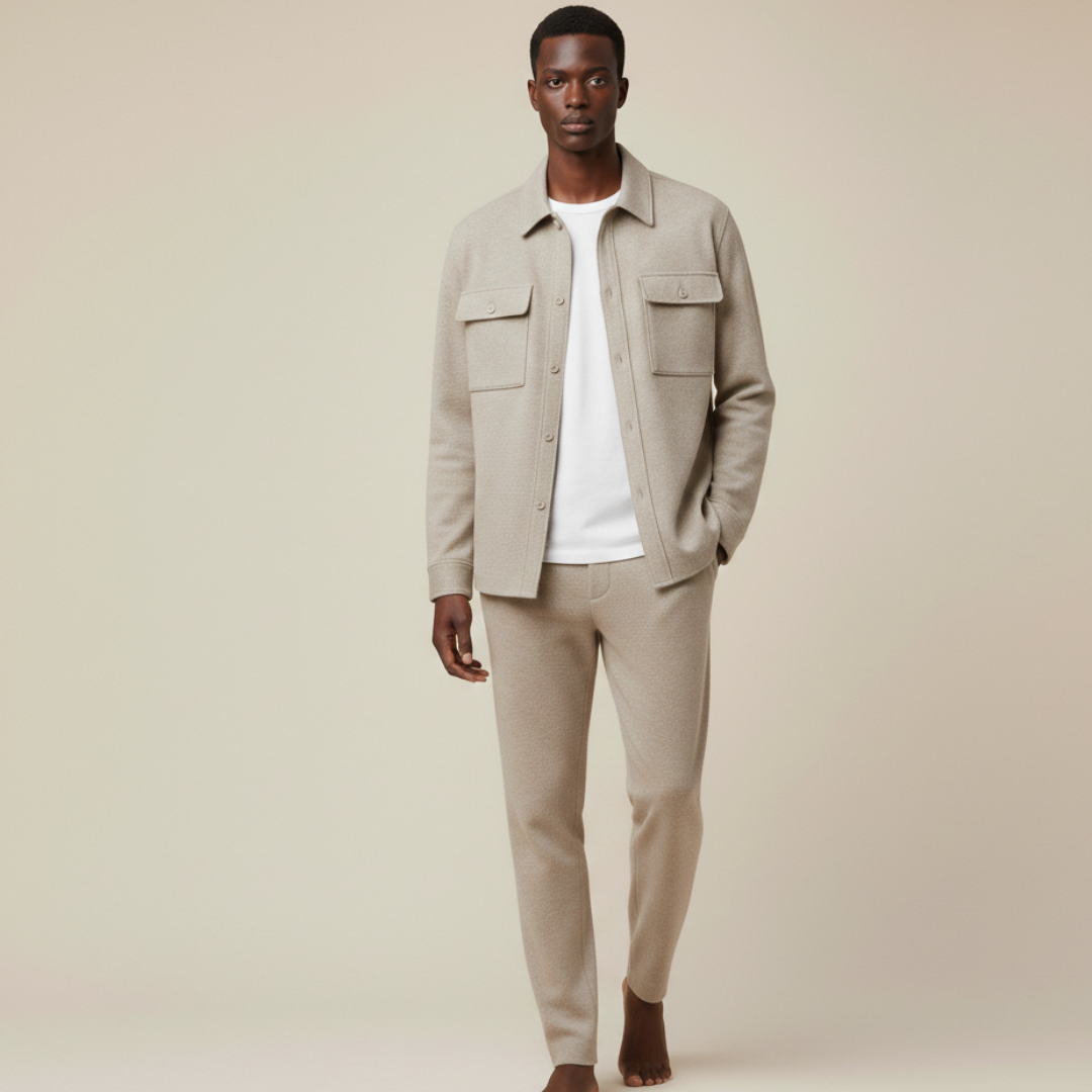 Lexton | Men’s Soft-Touch Two-Piece Co-Ord Set