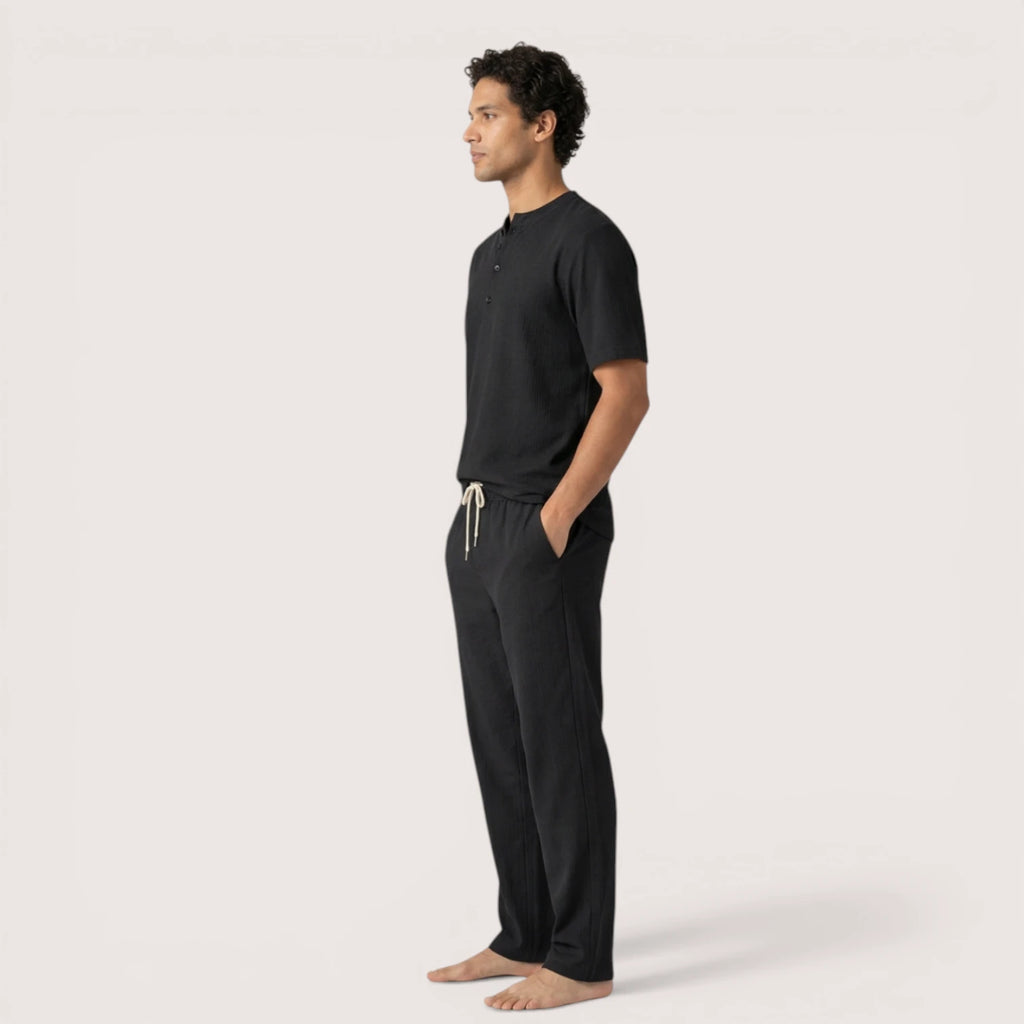 Rafferty | Men’s Cotton‑Linen Summer Shirt & Trousers Set