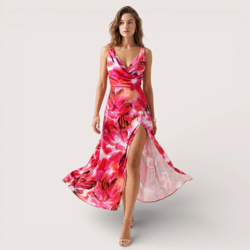 Maribelle | Women’s Floral Wrap Maxi Dress