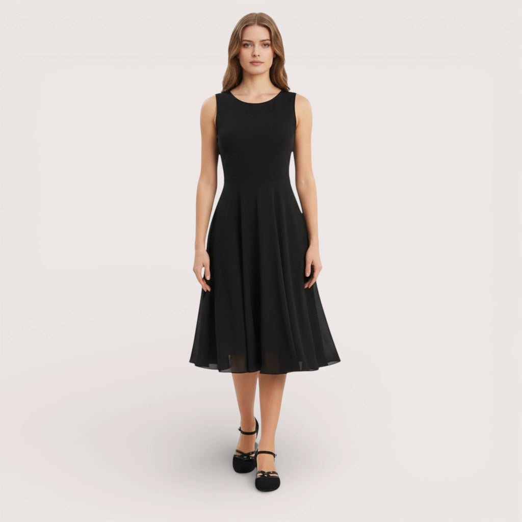 Verona | Black Suede Heels for Women