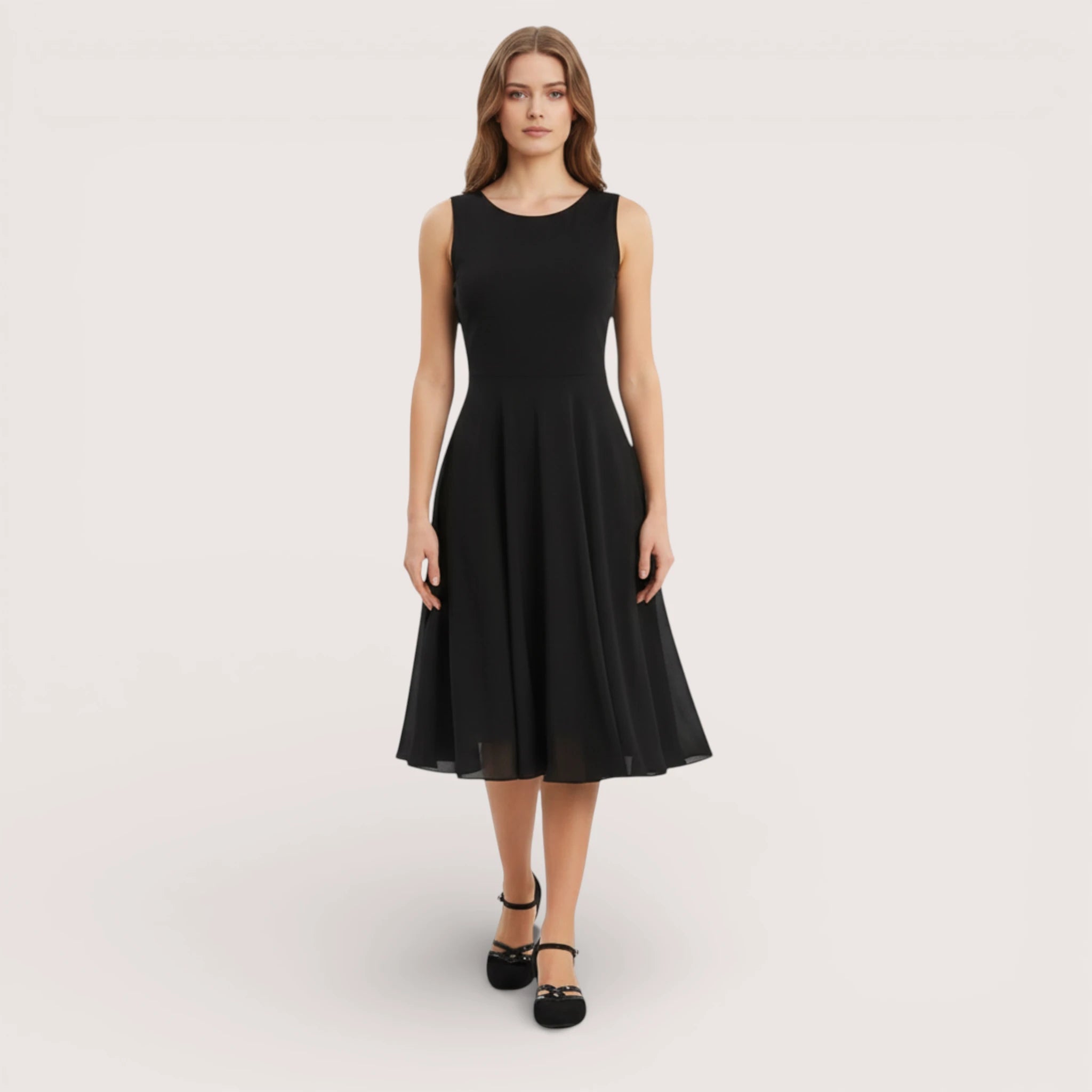 Verona | Black Suede Heels for Women