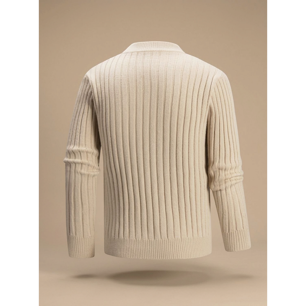 Archibald | Men's Cable Knit Mock Neck Pullover Sweater