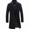 Arthur | Men's Wool-Blend Single-Breasted Tailored Trench Coat