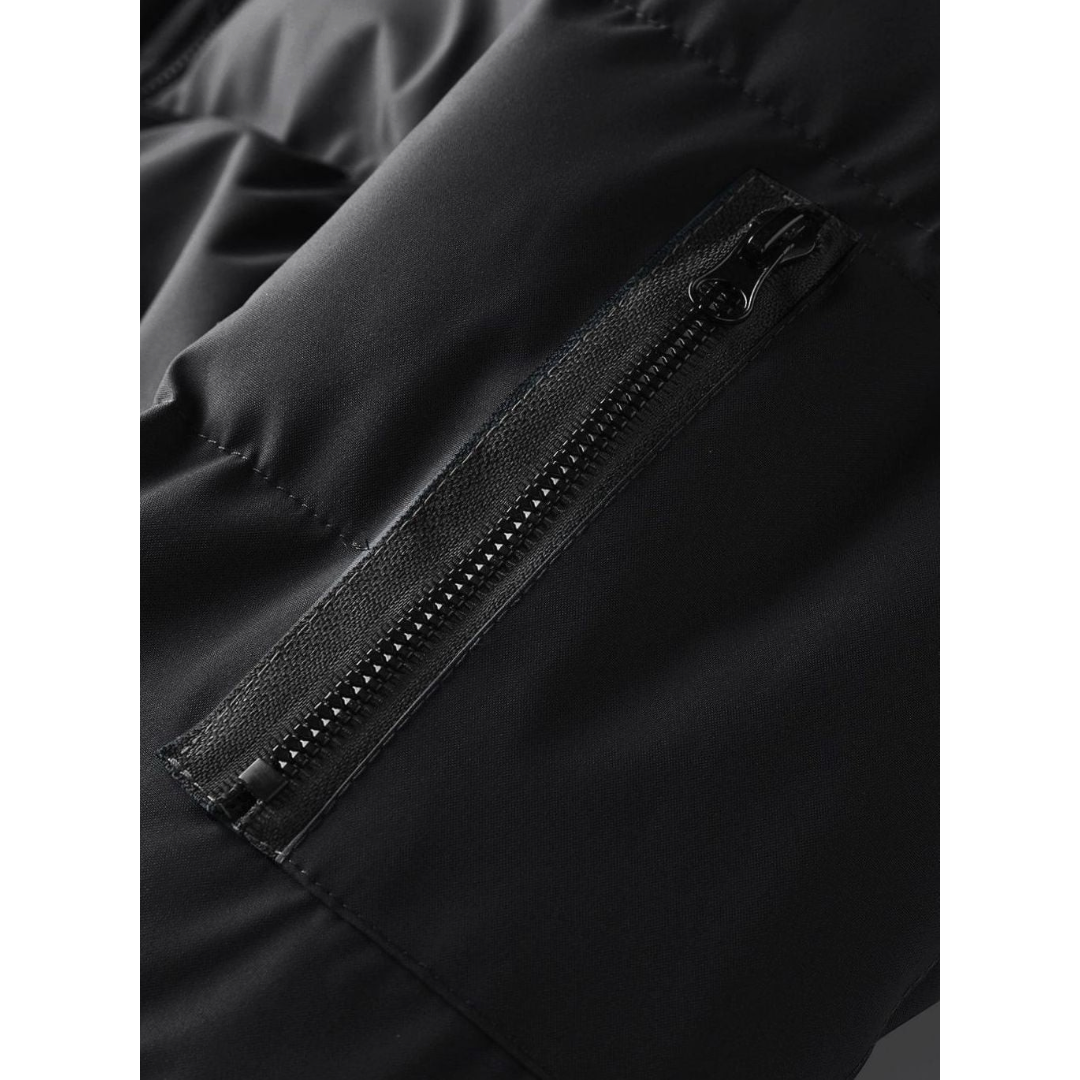 Cameron | Men's Quilted Hooded Full-Zip Puffer Jacket