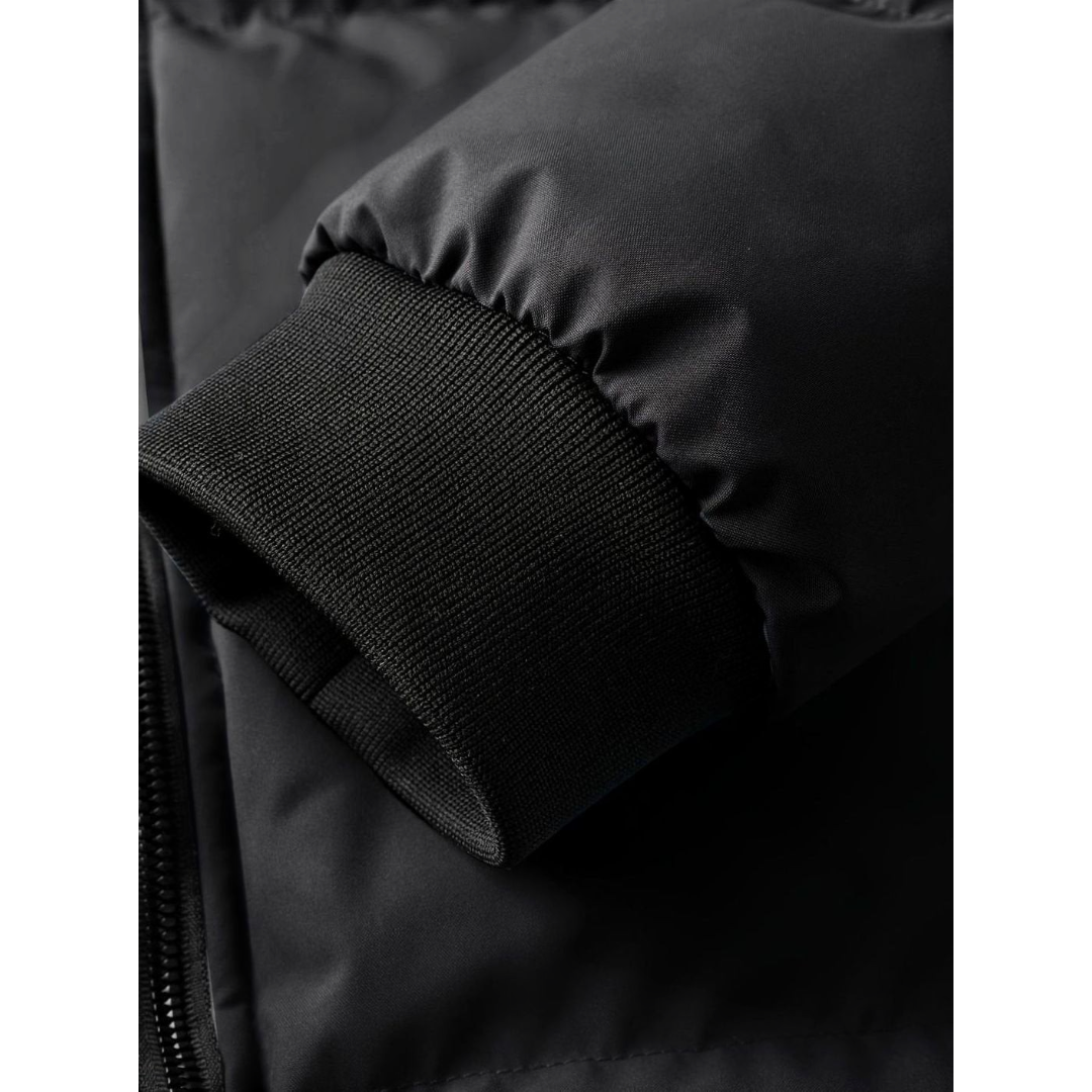 Cameron | Men's Quilted Hooded Full-Zip Puffer Jacket