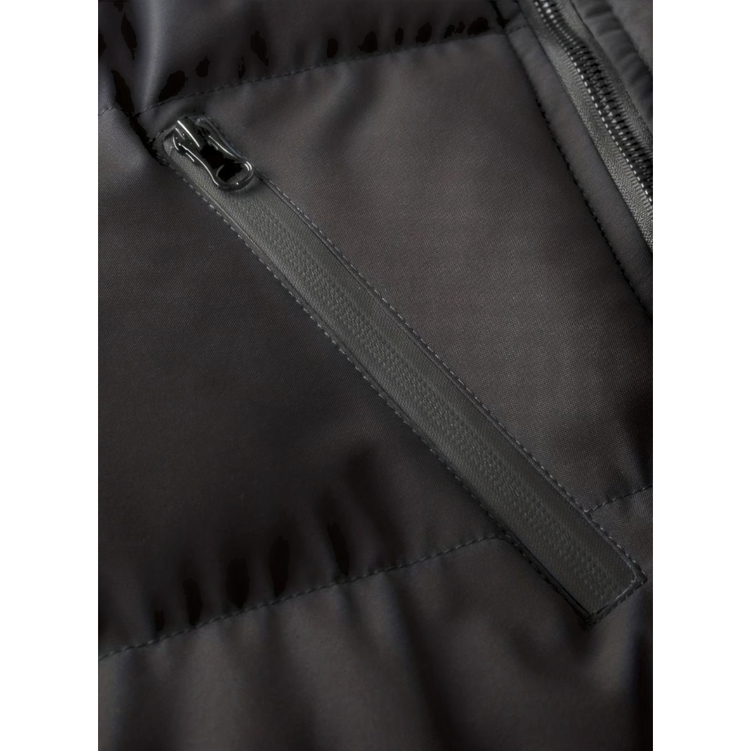 Cameron | Men's Quilted Hooded Full-Zip Puffer Jacket