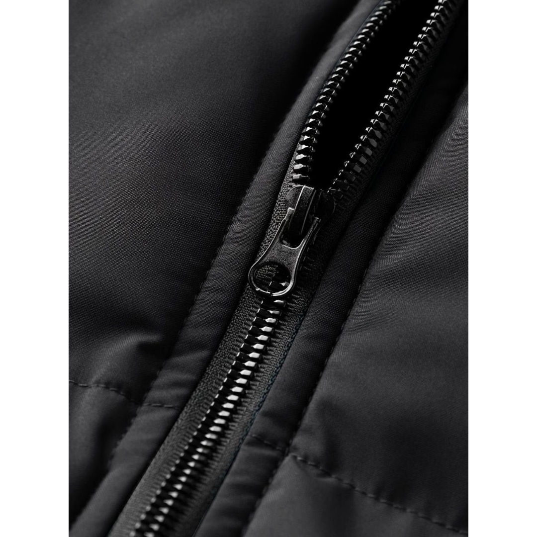 Cameron | Men's Quilted Hooded Full-Zip Puffer Jacket
