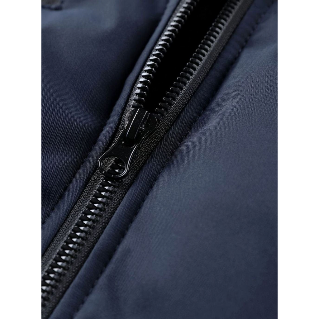 Cameron | Men's Quilted Hooded Full-Zip Puffer Jacket