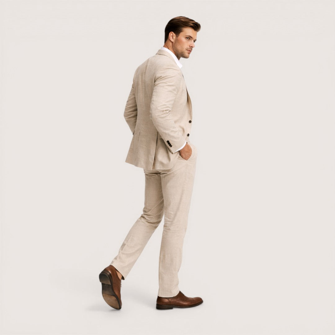 Lorenzo | Men’s Three-Piece Suit Set with Blazer and Waistcoat