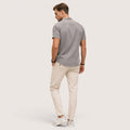 Arlo | Men’s Short Sleeve Henley Shirt with Mandarin Collar