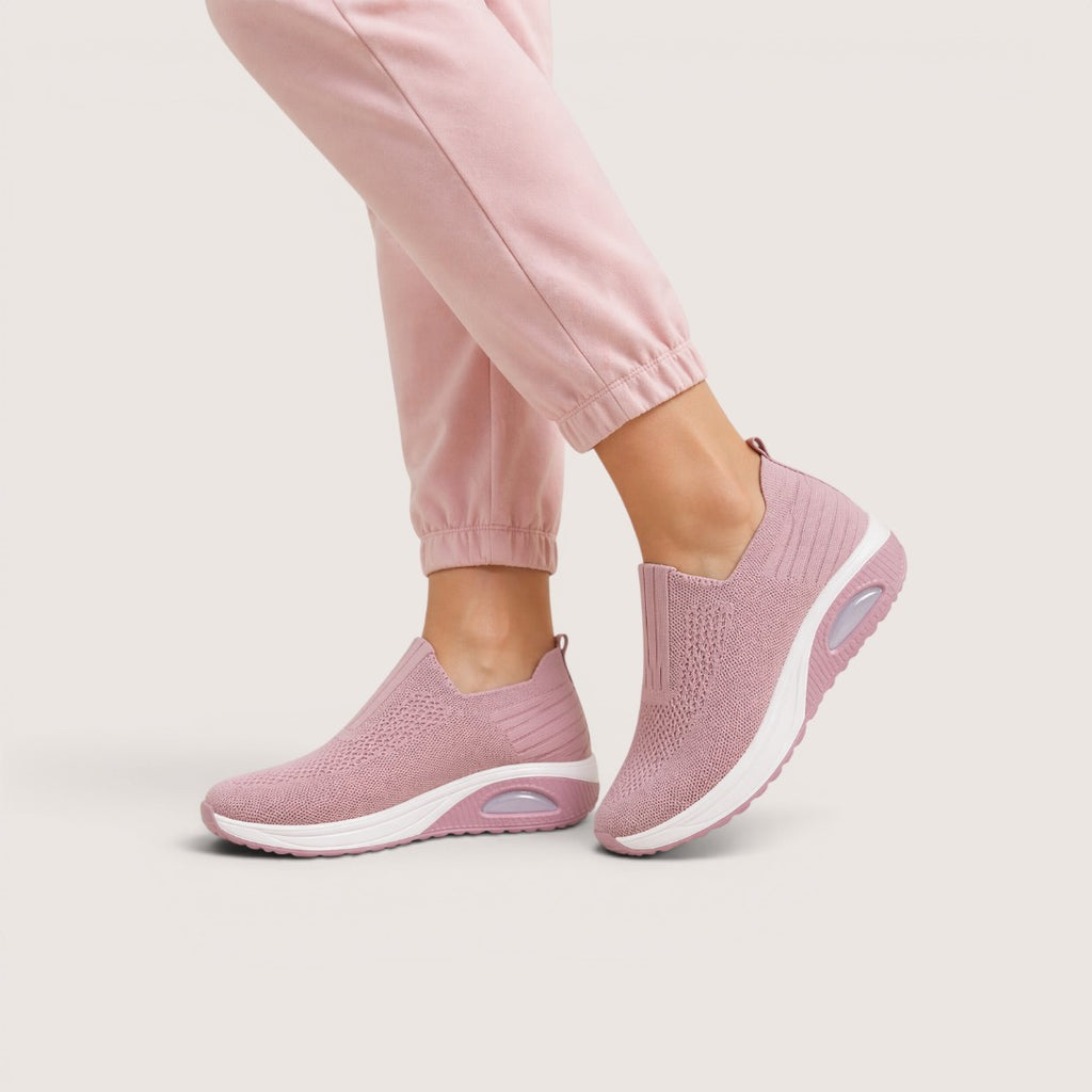 Liora | Women’s Slip-On Knit Sneakers with Cushion Sole