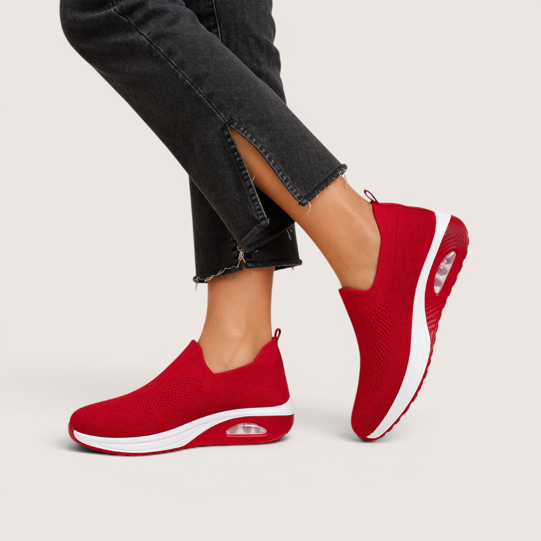 Liora | Women’s Slip-On Knit Sneakers with Cushion Sole