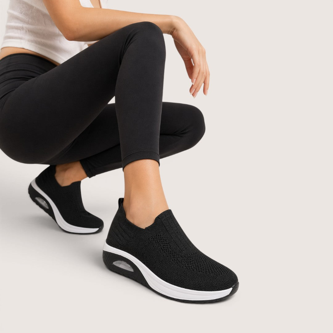 Liora | Women’s Slip-On Knit Sneakers with Cushion Sole