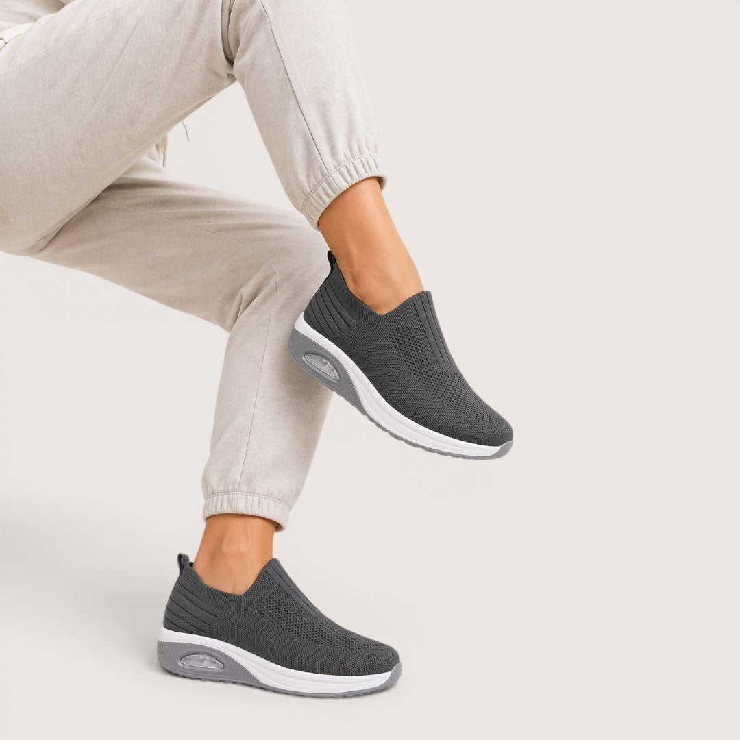 Liora | Women’s Slip-On Knit Sneakers with Cushion Sole