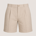 Arlen | Men’s Tailored Shorts with Pleated Front