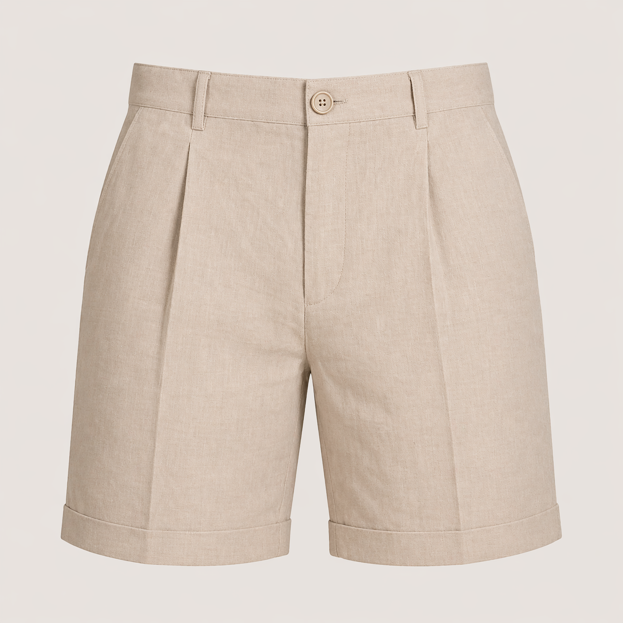Arlen | Men’s Tailored Shorts with Pleated Front
